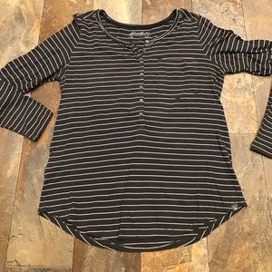 Eddie Bauer Pocket Henley Tee